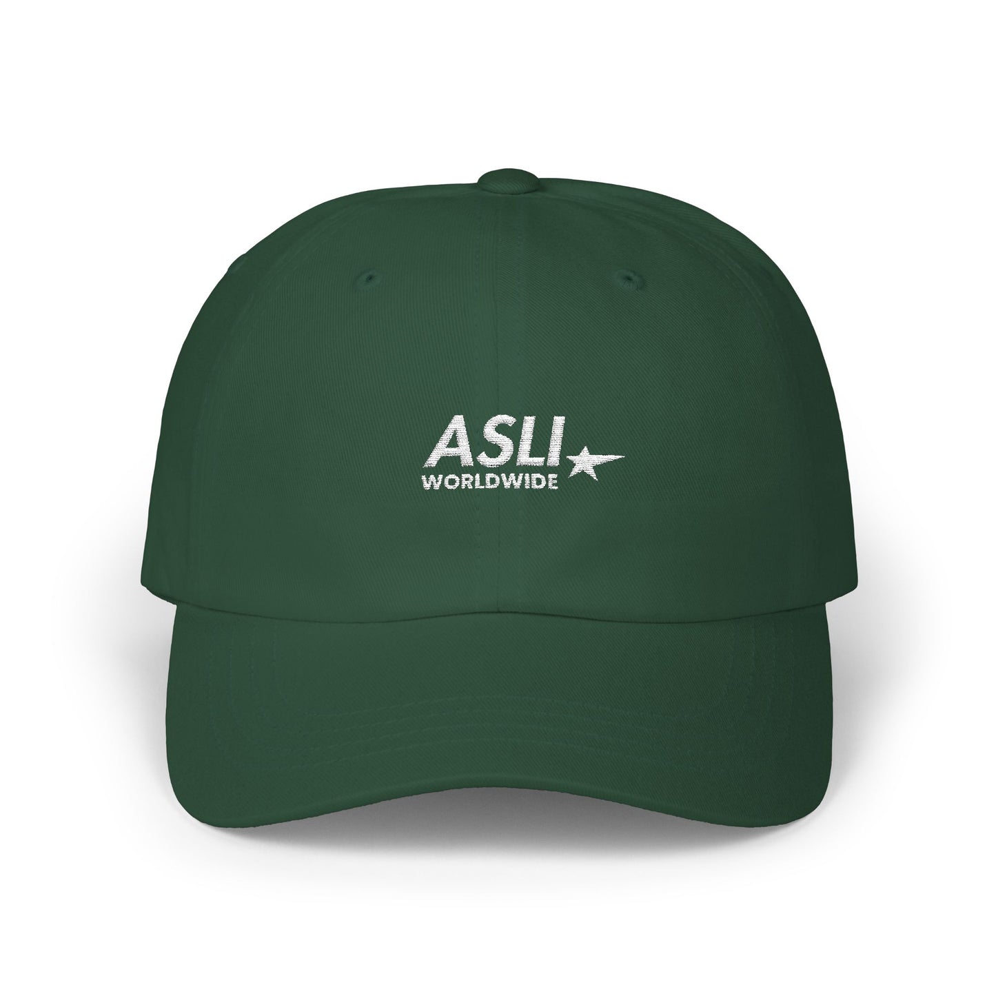 ASLI Wrldwide Embroidered Cap